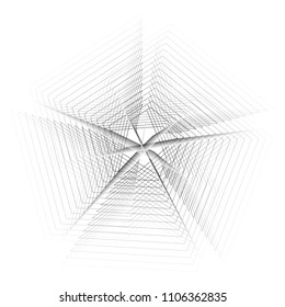 Geometric patterns etudes pentograms of design and interiors