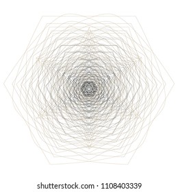 Geometric patterns etudes pentograms of design and interiors