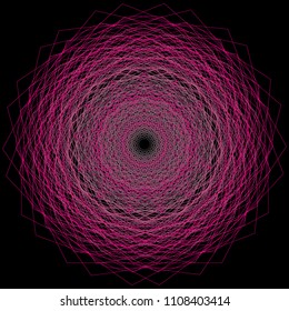 Geometric patterns etudes pentograms of design and interiors