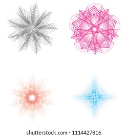 Geometric patterns etudes pentograms of design and interiors