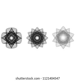 Geometric patterns etudes pentograms of design and interiors