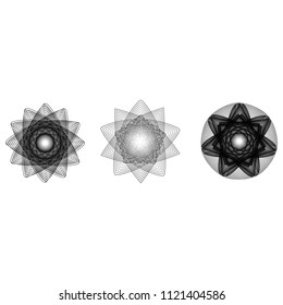 Geometric patterns etudes pentograms of design and interiors