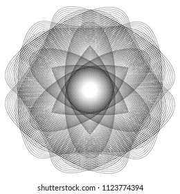 Geometric patterns etudes pentograms of design and interiors