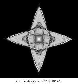 Geometric patterns etudes pentograms of design and interiors