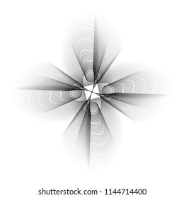 Geometric patterns etudes pentograms of design and interiors