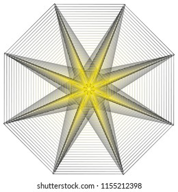 Geometric patterns etudes pentograms of design and interiors