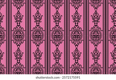 Geometric patterns with floral details for wallpapers, gift wraps, home decor, and creative designs.