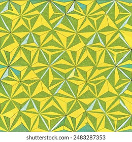 patrones geométricos brillo amarillo scrapbook papel