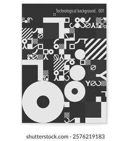 Geometric Patterns for Infographic and Report Templates. Data Visualization.
