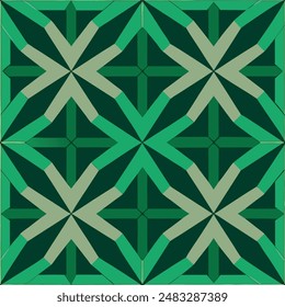 geometric patterns minimalist sage green dark gree scrapbook paper