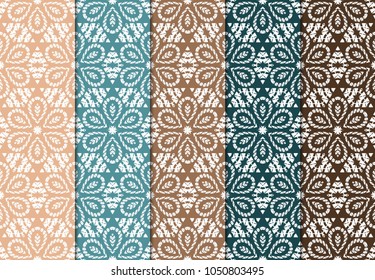 Geometric Patterns. Seamless Monochrome Colors Linear set Background. Line Art. For Fashion Background, Wallpaper, Home Decor, Interior Design. Vector illustration