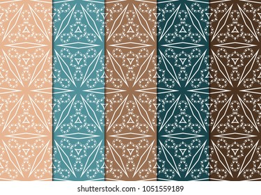 Geometric Patterns. Seamless Monochrome Colors Linear set Background. Line Art. For Fashion Background, Wallpaper, Home Decor, Interior Design. Vector illustration