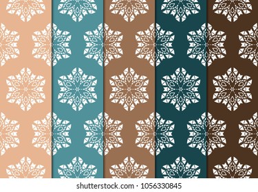 Geometric Patterns. Seamless Monochrome Colors Linear set Background. Line Art. For Fashion Background, Wallpaper, Home Decor, Interior Design. Vector illustration