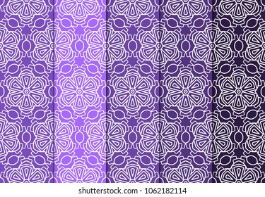 Geometric Patterns. Seamless Monochrome Colors Linear set Background. Line Art. For Fashion Background, Wallpaper, Home Decor, Interior Design. Vector illustration for design ornaments.