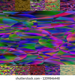 Geometric Patterns Set from 11 background . Tile set with pattern. Colorful backdrop for fabric print, furniture, wallpaper, fashionable textile. Circle design elements