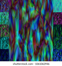 Geometric Patterns Set from 11 seamless background . Tile set with seamless pattern. Colorful backdrop for fabric print, furniture, wallpaper, fashionable textile. Circle design elements