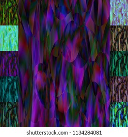 Geometric Patterns Set from 11 seamless background . Tile set with seamless pattern. Colorful backdrop for fabric print, furniture, wallpaper, fashionable textile. Circle design elements