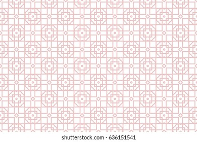 Geometric patterns of the shape. seamless ornament. Vector illustration. For wallpaper design, prints, interior decoration
