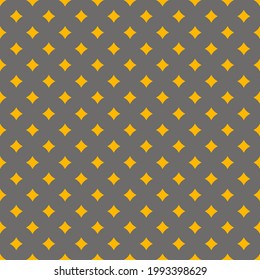 Geometric patterns or stars  arranged in a seamless pattern  Can change the size, change the color because it's an eps file.