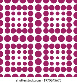 Geometric patterns (tiling). Set of seamless abstract vintage backgrounds. Retro pink and blue colors. Endless texture can
