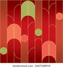 Geometric Patterns and Trendy Shapes - 1920s-1930s Inspired