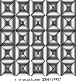 Geometric pattern.Vertical and horizontal lines form a square. Seamless background. Template for packaging, texture, cover, clothing, interior design and creative idea
