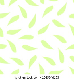 Geometric petal background. Abstract floral foliage seamless pattern. Vector stylish texture. Geometric petal background.