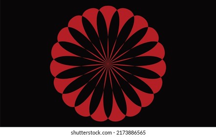 it is a geometric petal sacred for your logo design