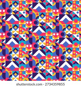 geometric pettern background design illustrato