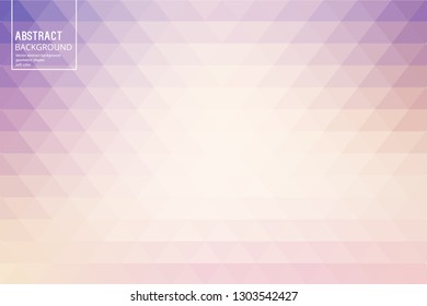 Geometric pink Background from Triangle. Mosaic Template for Your Design, Slides, start pages, Video Intros.