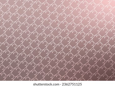 Geometric pink gradient pattern decoration minimal soft background. vector illustration.