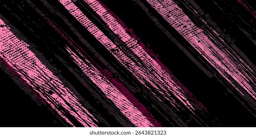 Ilustração de vetor de padrão cinza rosa geométrico. Esporte carro decalque. vetor dinâmico decalque esporte