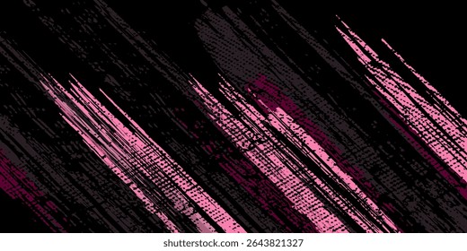 Ilustração de vetor de padrão cinza rosa geométrico. Esporte carro decalque. vetor dinâmico decalque esporte