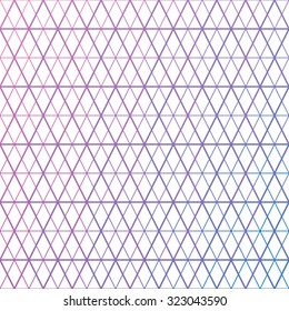 Geometric pink rhombus pattern
