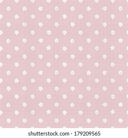 geometric pink seamless background with fabric texture