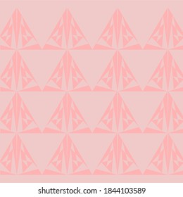 Geometric pink seamless pattern. Perfect for your background, wallpaper, flyer, layout, banner, poster, etc.