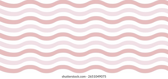 Estampado de rayas rosa geométrico, fondo de Vector