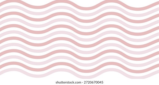 Estampado de rayas rosa geométrico, fondo de Vector