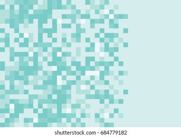 Geometric Pixel Art Background