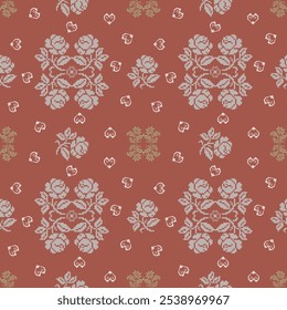 geometric pixel pattern Seamless vector pattern Mexican blankets, carpets, tiles