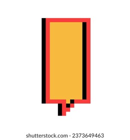  Dialogfelder mit geometrischen Pixelrücktexten. Farbige 90er Jahre Spiel-Zitat-Rahmen Vektorgrafik-Blasen .