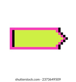  Geometric pixel retro texting dialogue boxes. Colored 90s game quote frame vector speech bubbles .