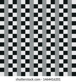 Geometric pixel seamless pattern vector 