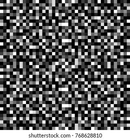 Geometric Pixel Tv Screen Noise Card Stock Vector (Royalty Free ...