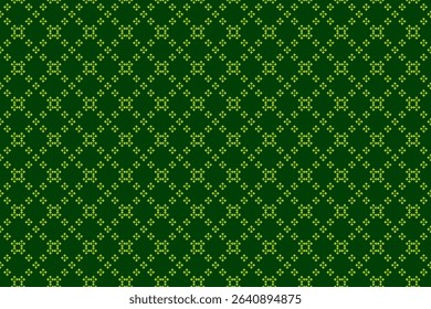 Geometric pixelated Arabic patterns on the fabric reflect the ornate and ethnicity,grid floral,grid colourful, backgrounds, seamless grid design for carpet,textile,textured,wallpaper,print,decorate