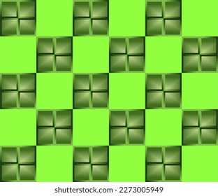 geometric plane vector with fresh green color as background