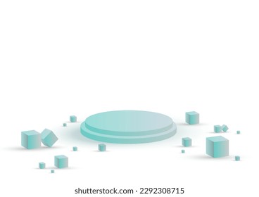 geometric podium display background image for product display