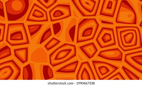 Geometric poligonal cells, abstract mosaic background. Vector illustration.