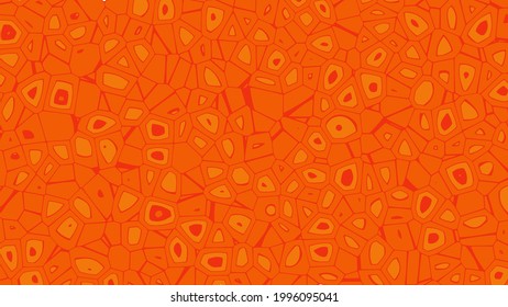 Geometric poligonal cells, abstract mosaic background. Vector illustration.