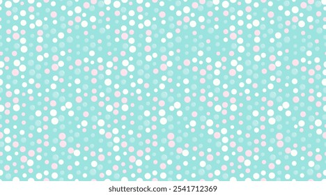 Geometric polka dot pattern with round spots, perfect for abstract backgrounds, seamless wallpapers, or textile prints. A trendy and creative design for modern decor.
